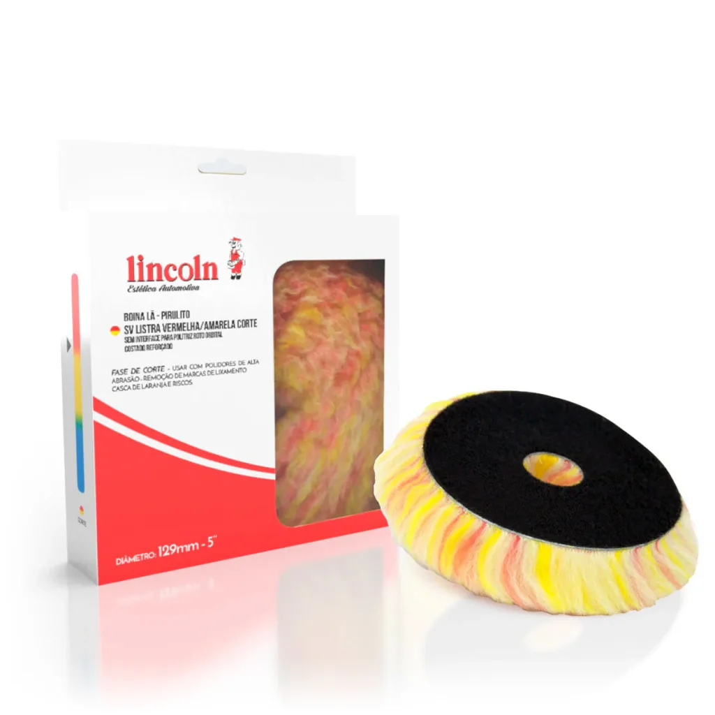 Kit Boinas + Polidor de corte, refino e lustro HCF HGF Lincoln — foto 9