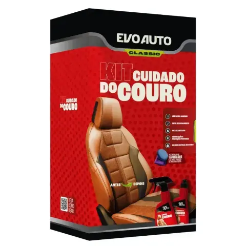 Kit Cuidado com o Couro Evo Auto