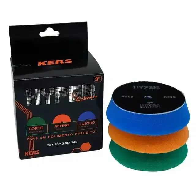 Kit de boinas espuma 3" Kers (3 unidades) — foto 12