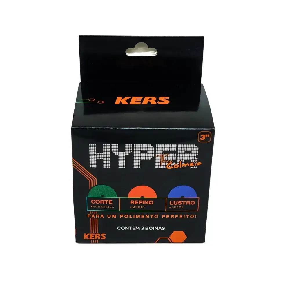 Kit de boinas espuma 3" Kers (3 unidades) — foto 18