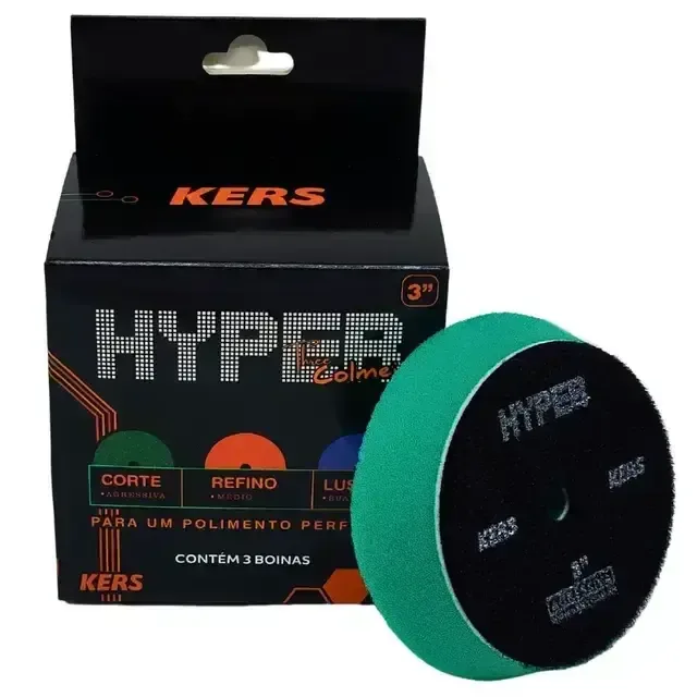 Kit de boinas espuma 3" Kers (3 unidades) — foto 5
