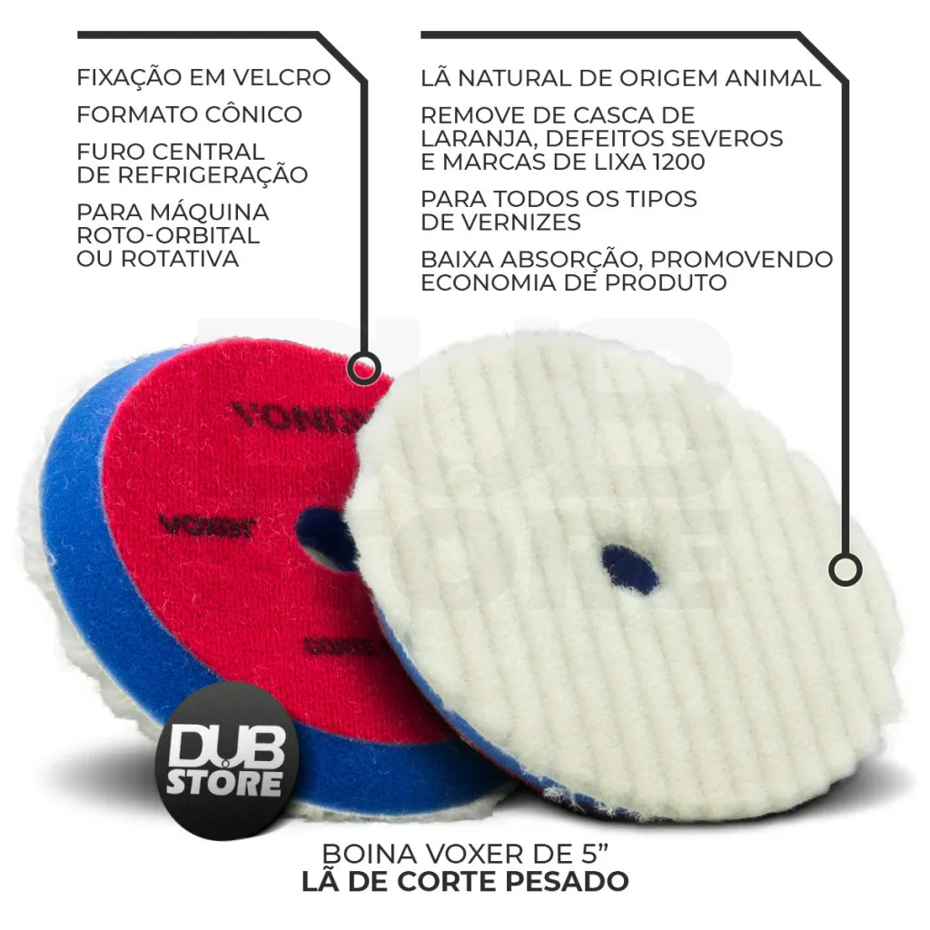 Kit de boinas Voxer 5" Vonixx (5 unidades) — foto 2
