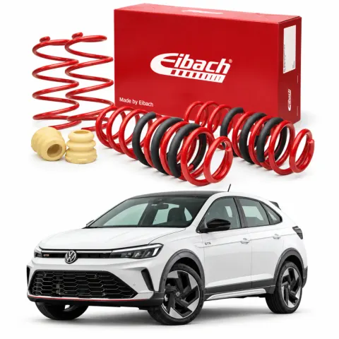 Kit de molas esportivas Eibach Volkswagen T-Cross 1.0/1.4 TSI (2019+) (linha sportline)