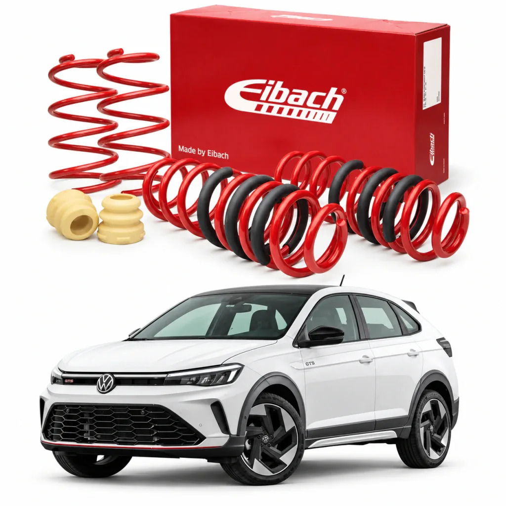 Kit de molas esportivas Eibach Volkswagen T-Cross 1.0/1.4 TSI (2019+) (linha sportline)