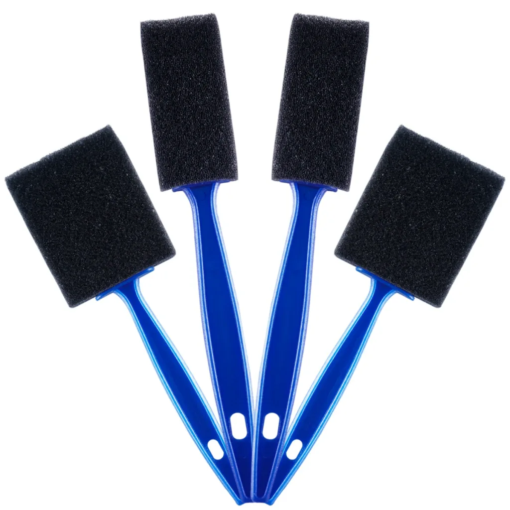 Kit de pincéis de espuma para detalhamento automotivo Vonixx (4 unidades)