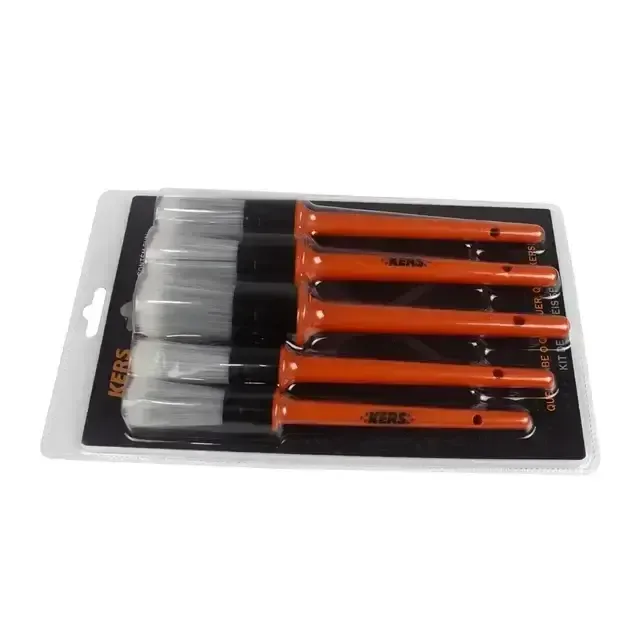 Kit de pincéis macio para detalhamento automotivo Kers (5 unidades) — foto 2