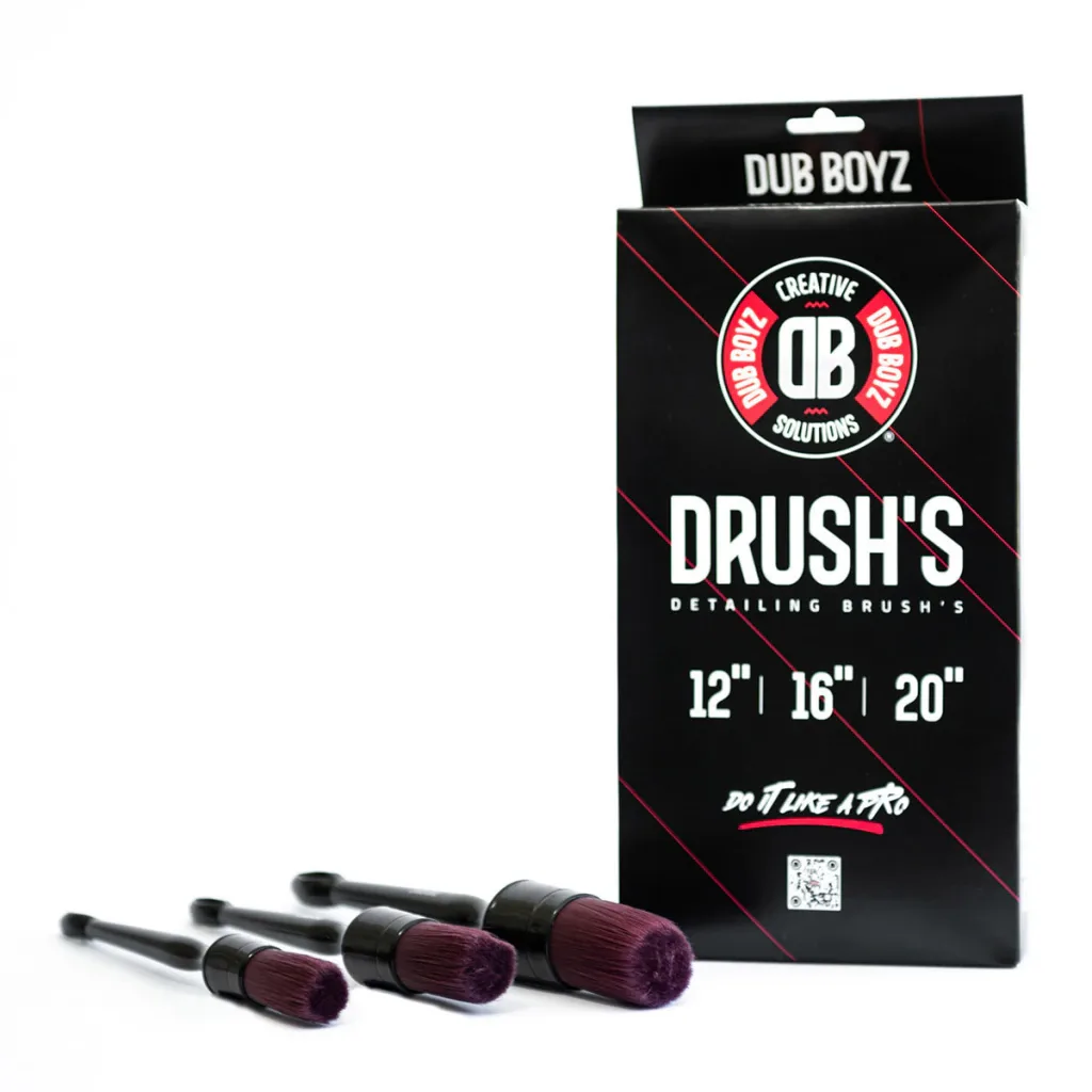 Kit de pincéis para detalhamento automotivo externo D'rush Dub Boyz (3 unidades) — foto 8