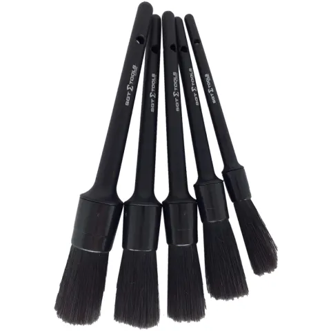 Kit de pincéis para detalhamento automotivo interno Sigma Tools (5 unidades)