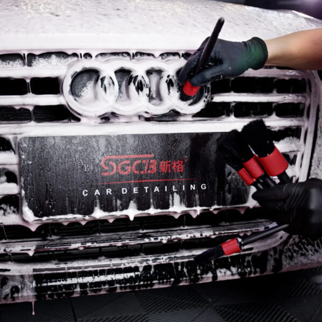 Kit de pincéis para detalhamento automotivo multifuncional SGCB (5 unidades) — foto 2