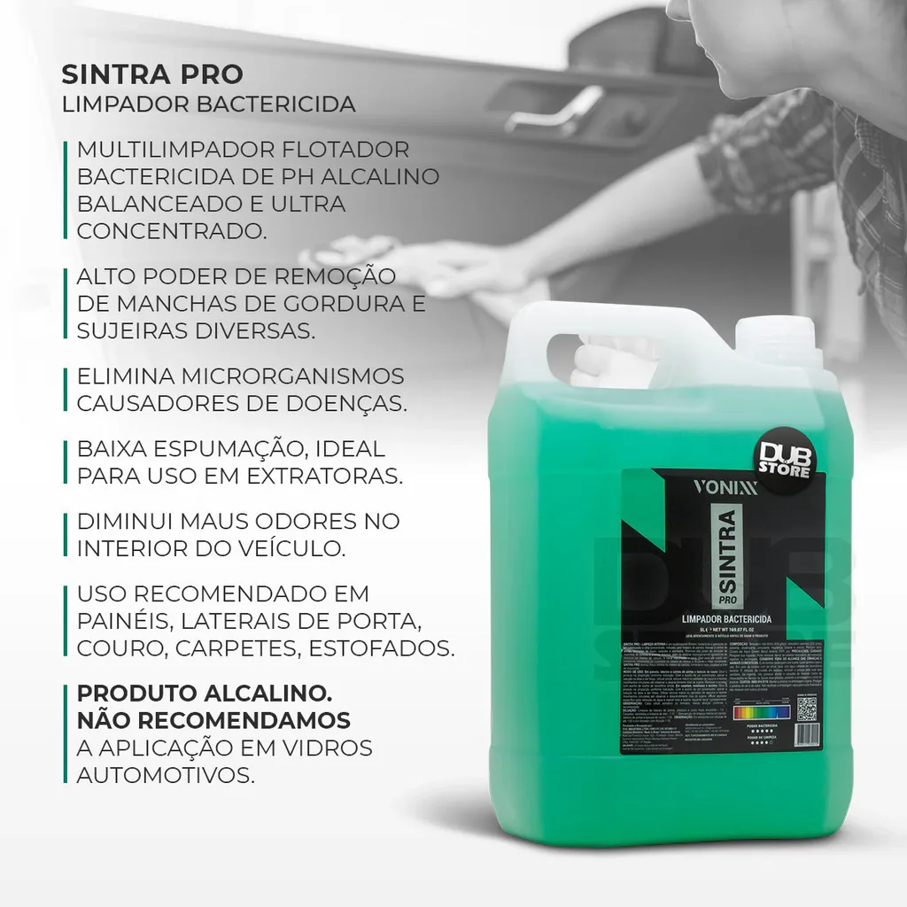 Kit higienização interna Sintra e externa Impact Vonixx — foto 2