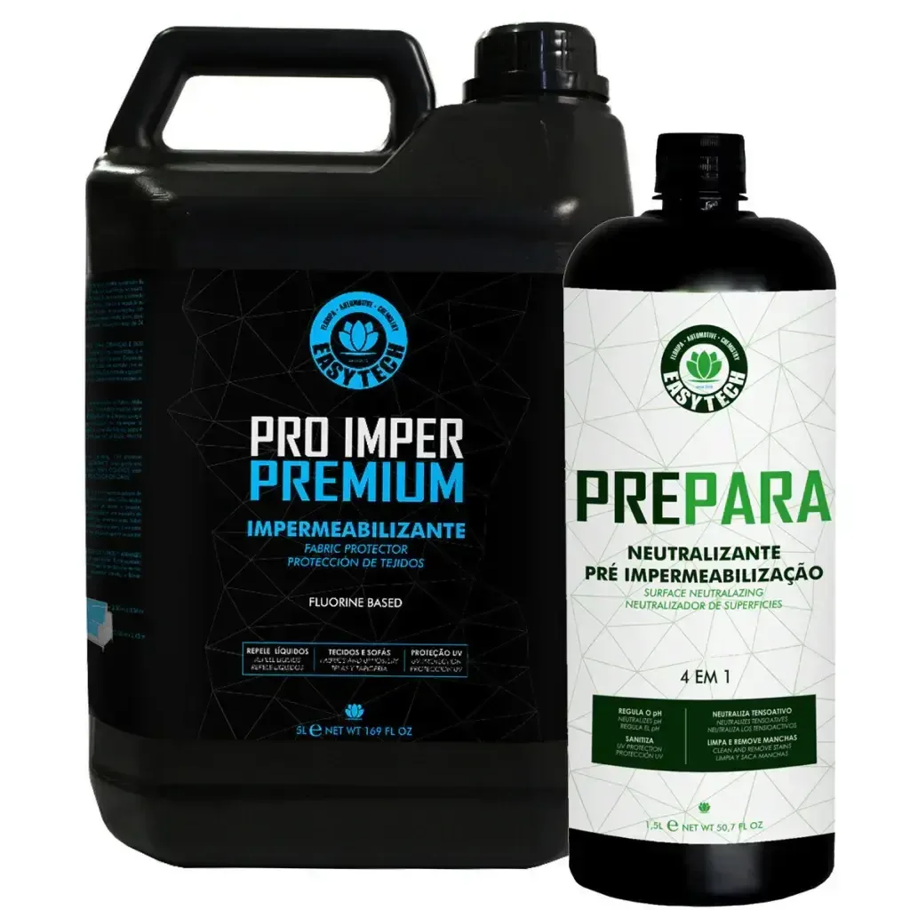 Kit impermeabilizante base de água para tecidos PRO Imper Premium Easytech Shield