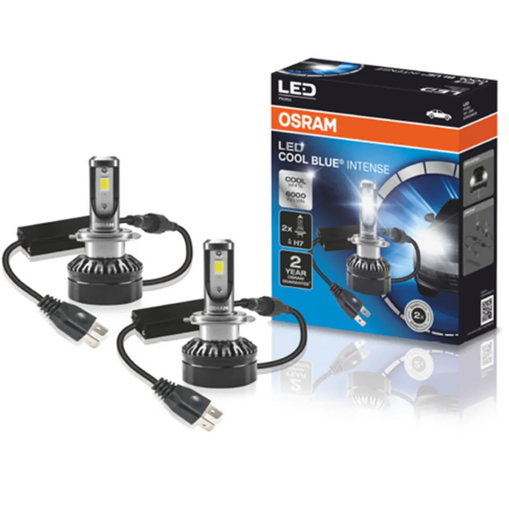 Kit Lâmpadas LED Osram Cool Blue Intense (H7) — foto 2