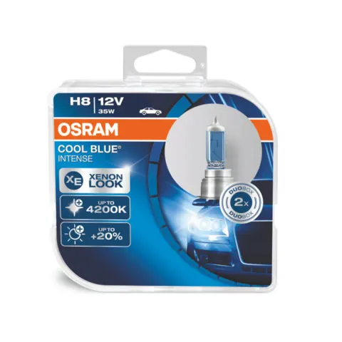 Kit Lâmpadas Osram Cool Blue Intense (H8)
