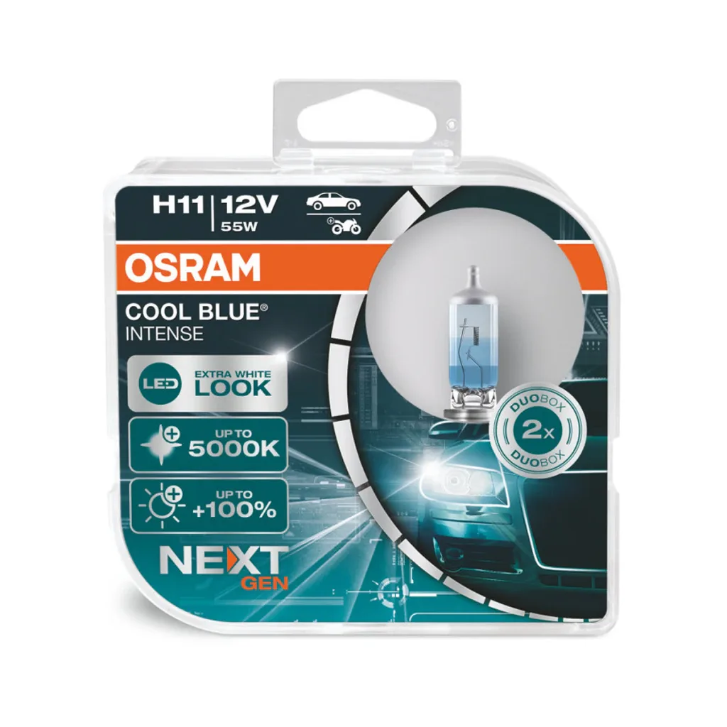 Kit Lâmpadas Osram Cool Blue Intense Next Gen (H11)