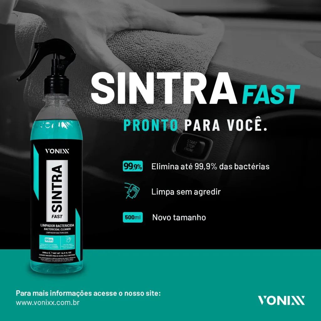 Kit limpeza automotiva interna Sintra e Intense Vonixx — foto 3