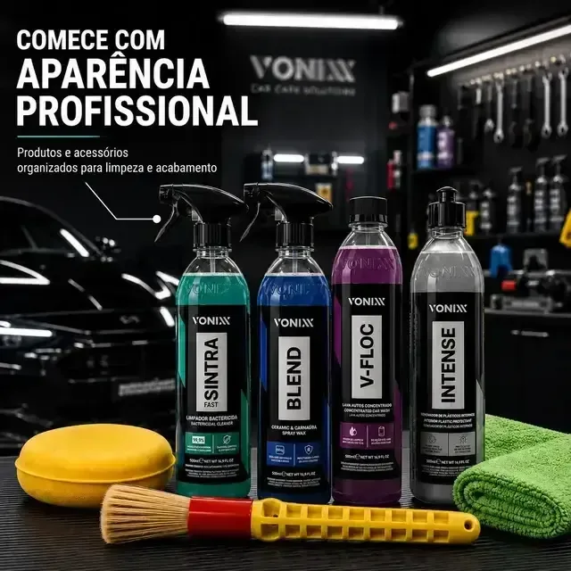 Kit Limpeza Automotiva Vonixx Blend Sintra Intense V-Floc — foto 4