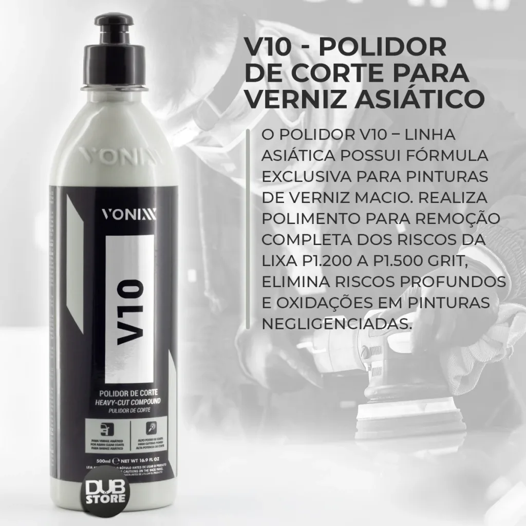 Kit Polidores Corte, Refino e Lustro Vonixx — foto 2