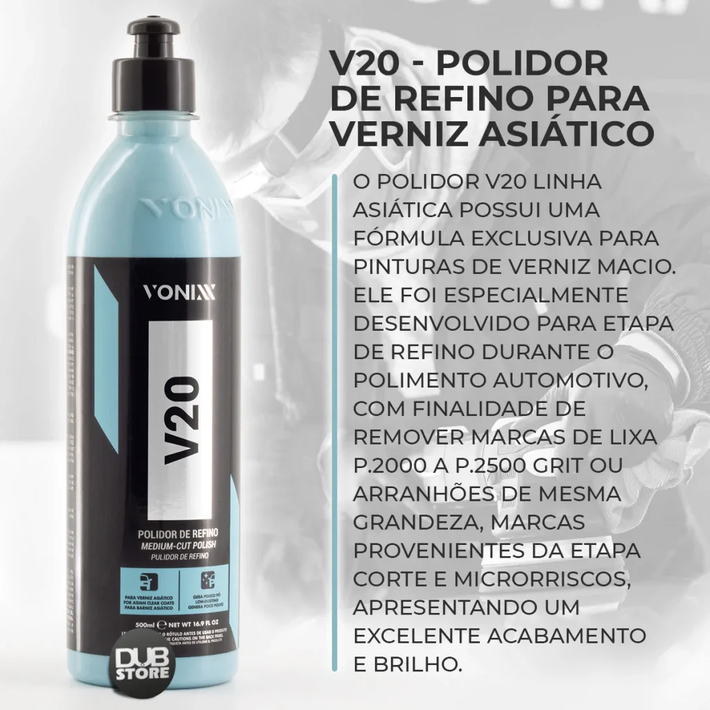 Kit Polidores Corte, Refino e Lustro Vonixx — foto 3