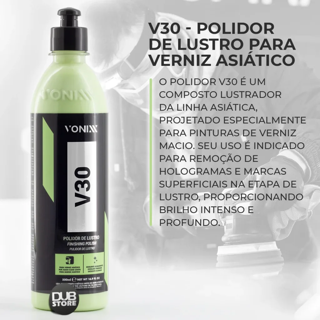Kit Polidores Corte, Refino e Lustro Vonixx — foto 4