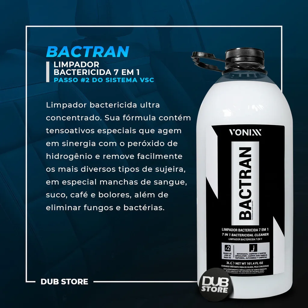 Kit Sistema VSC Higienização de Estofados e Carpets Vonixx (3 litros cada) — foto 5