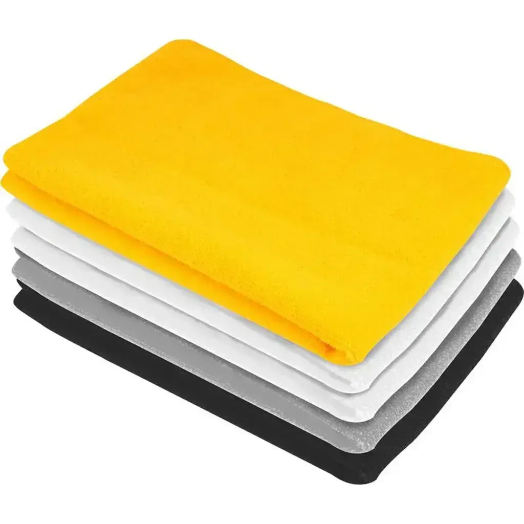 Kit toalhas de microfibra 200GSM Vonder (30X40cm) (5 unidades)