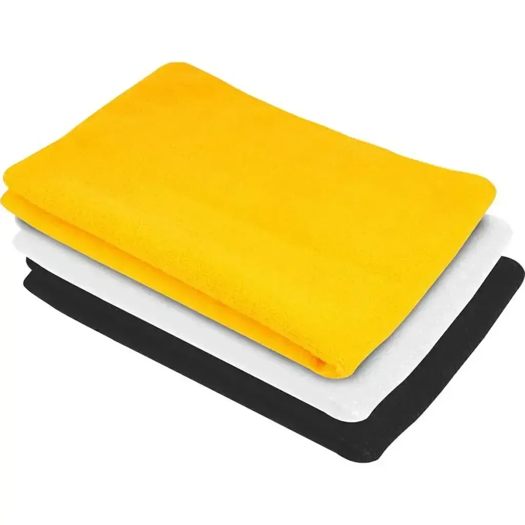 Kit toalhas de microfibra 300GSM Vonder (40X40cm) (3 unidades)