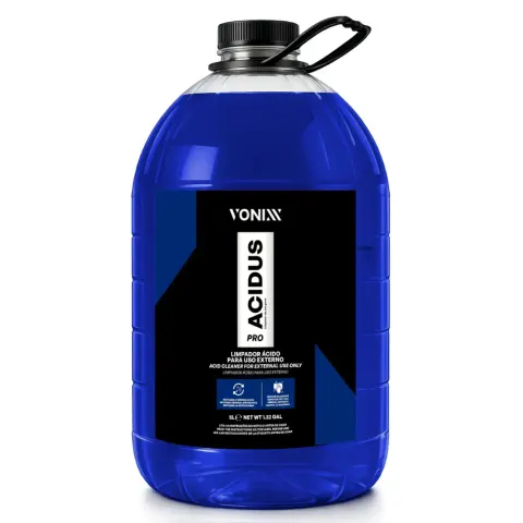 Limpador Automotivo Ácido Acidus Pro Vonixx (5 litros)