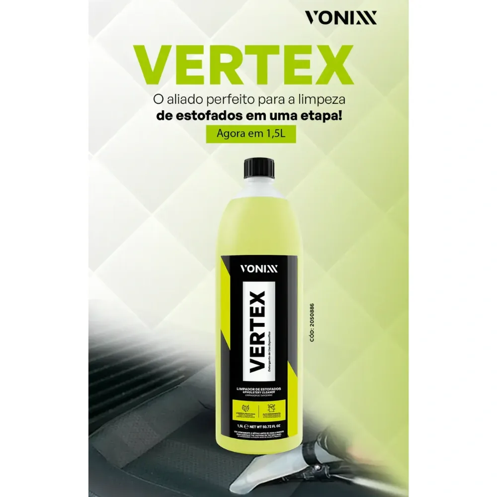 Limpador de Estofados ultra concentrado Vertex Vonixx (1,5 litro) — foto 2