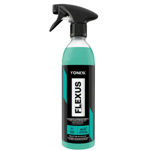 Limpador e Condicionador de Plásticos Internos 2 em 1 Flexus Vonixx (500ml)