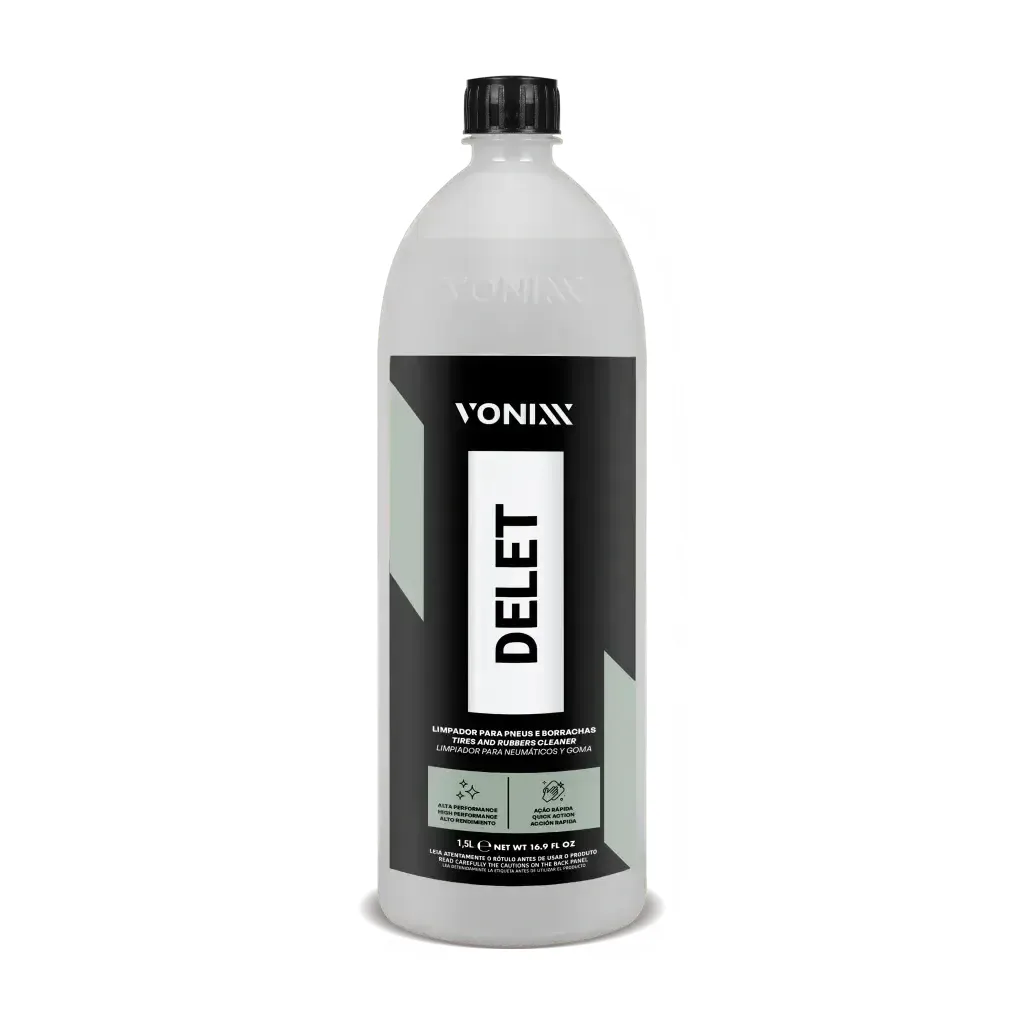 Limpador Pneus e Borrachas Delet Vonixx (1,5 litros)