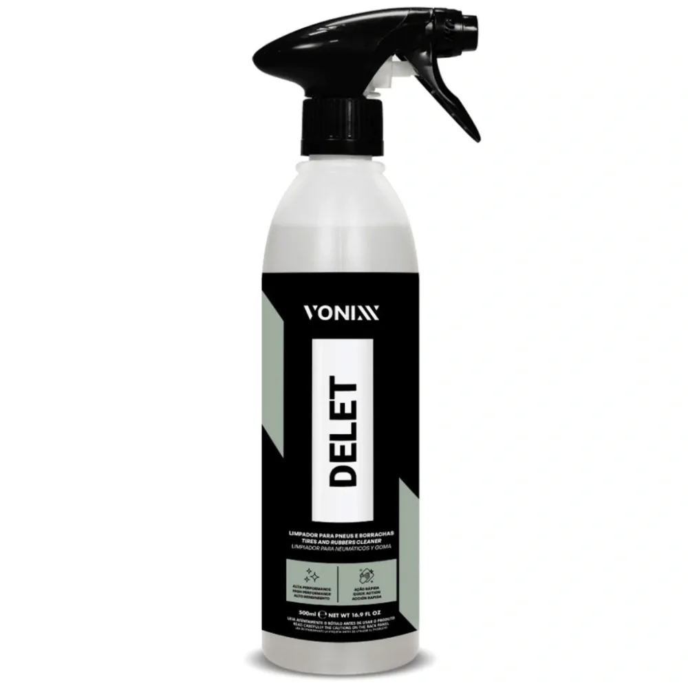 Limpador Pneus e Borrachas Delet Vonixx (500ml)