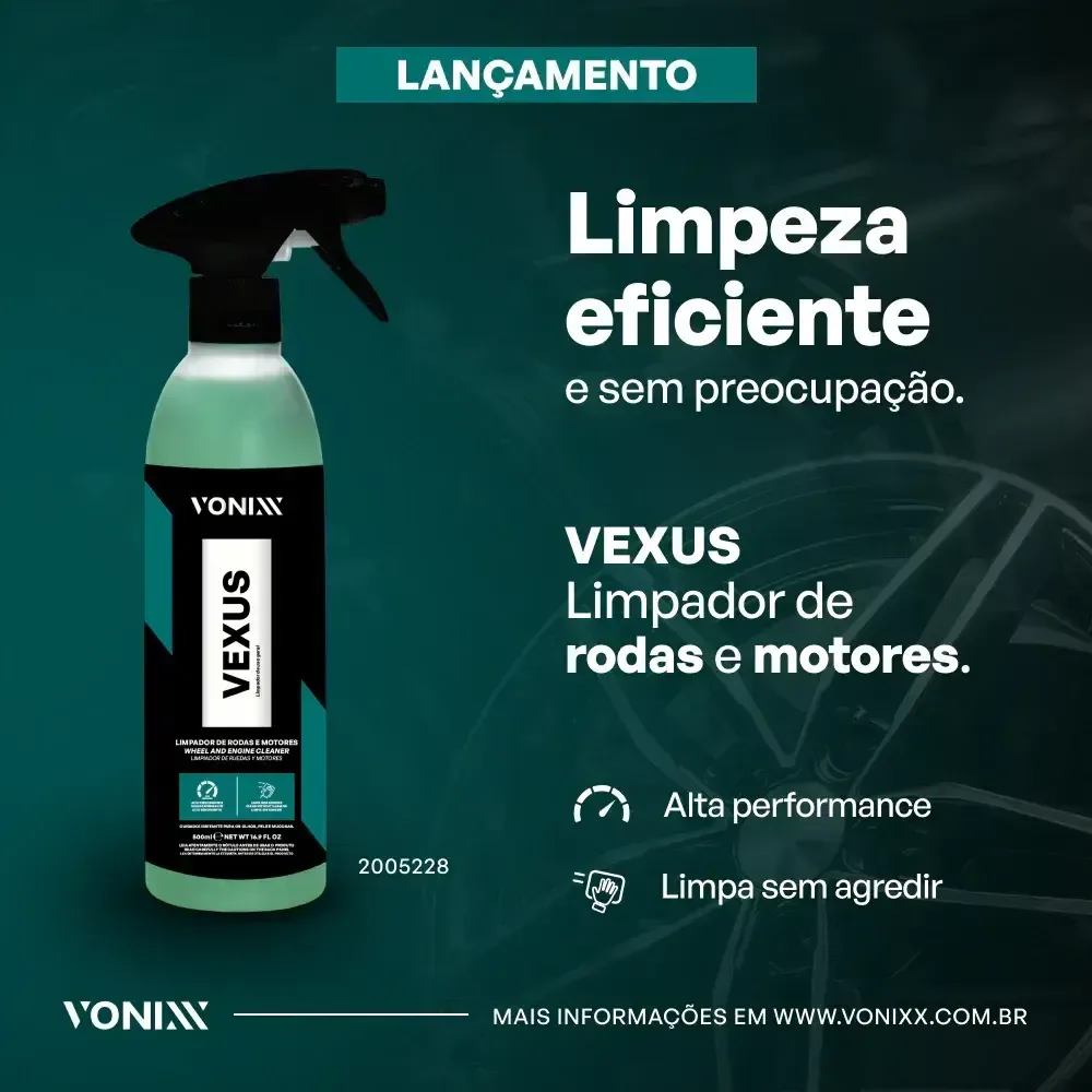 Limpador Rodas e Motores Vexus Vonixx (500ml) — foto 2