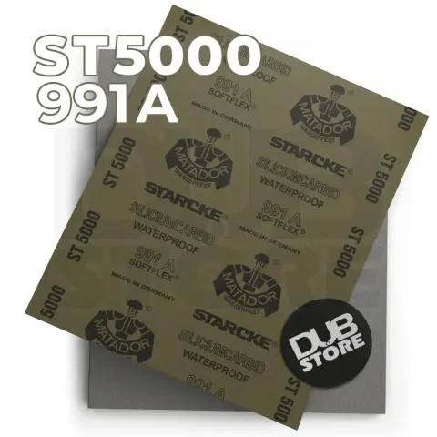 Lixa automotiva resistente à água Starcke Matador ST5000 991A (230x280mm)