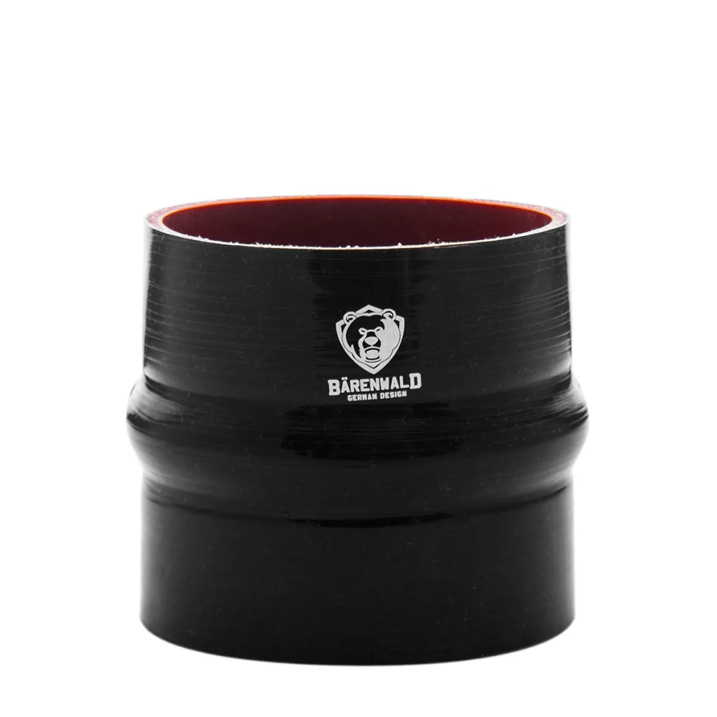 Mangote de silicone Hump 4" (102mm) x 102mm Bärenwald preto