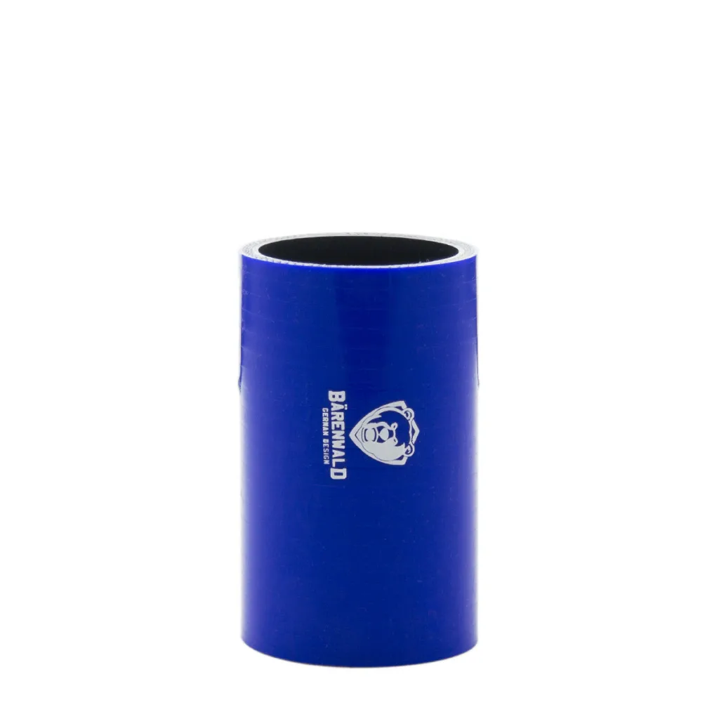 Mangote de silicone reto 2" (51mm) x 100mm Bärenwald azul