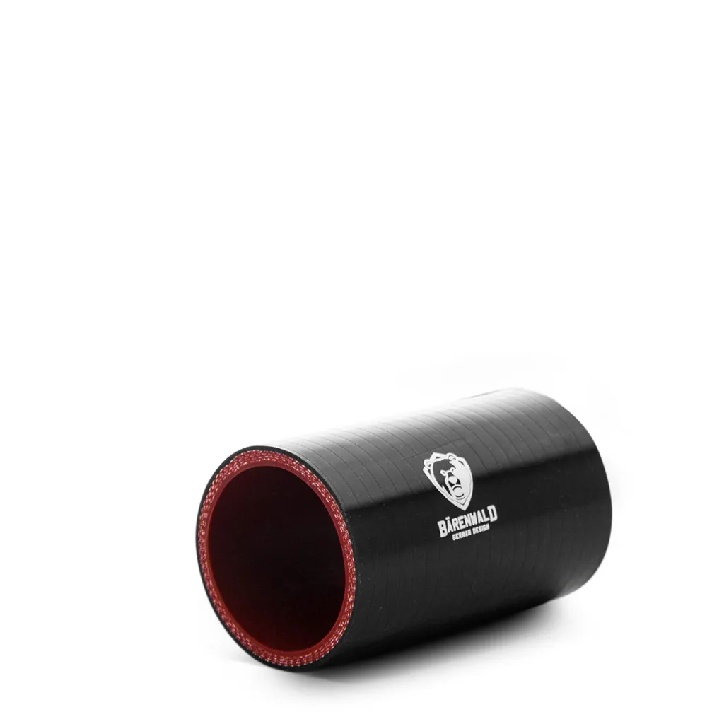 Mangote de silicone reto 2" (51mm) x 100mm Bärenwald preto — foto 5