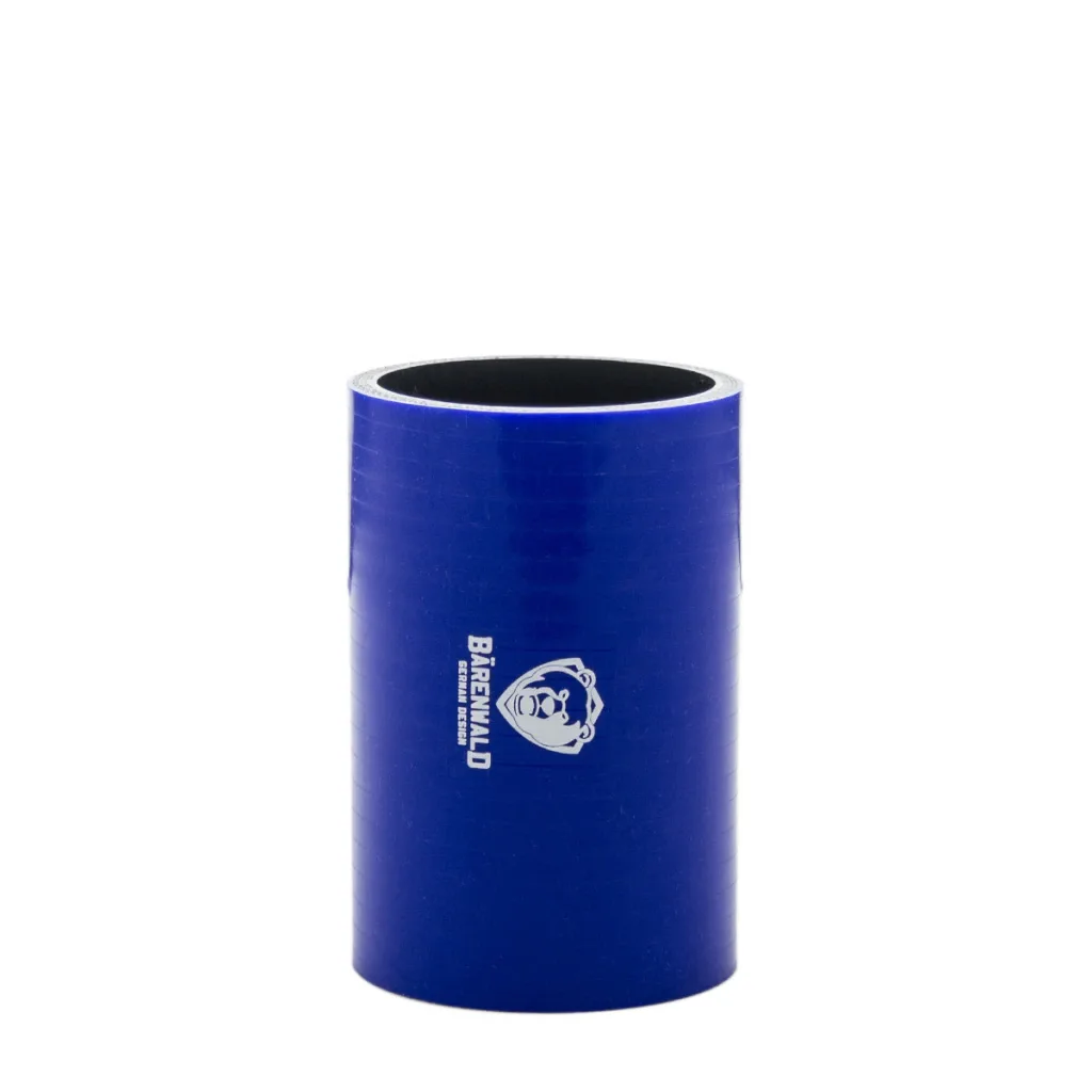 Mangote de silicone reto 2"1/4 (57mm) x 100mm Bärenwald azul