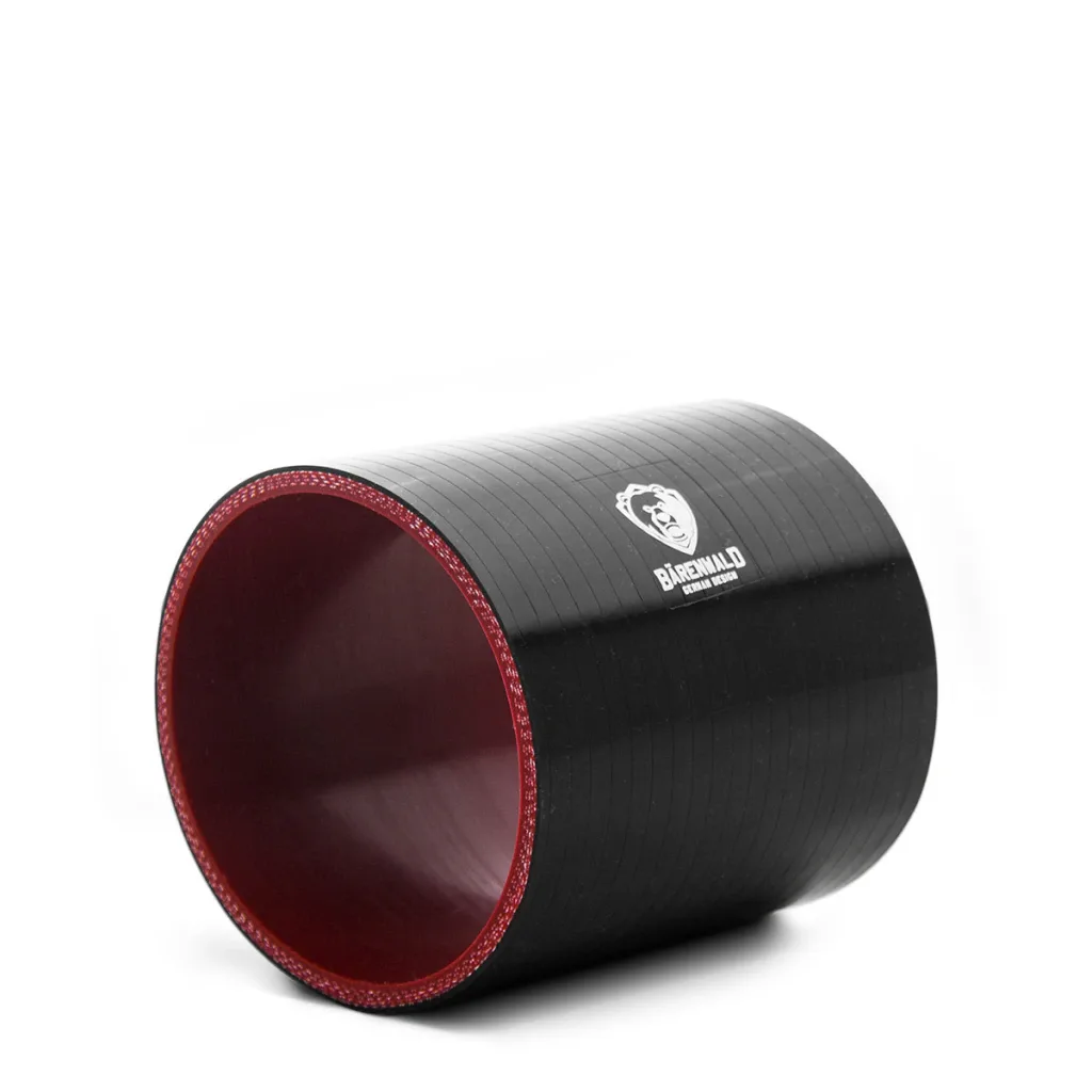 Mangote de silicone reto 3,5" (89mm) x 100mm Bärenwald preto — foto 3