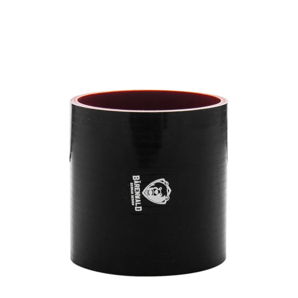 Mangote de silicone reto 3,5" (89mm) x 100mm Bärenwald preto — foto 4