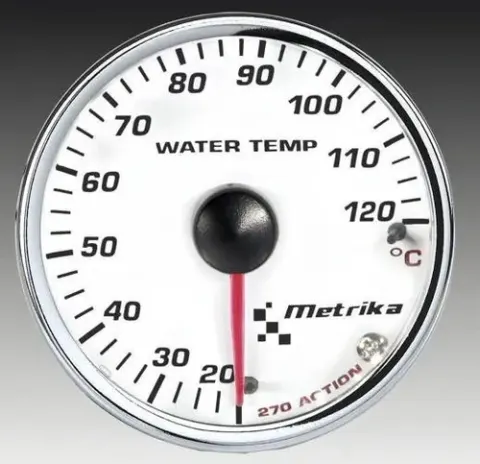 Medidor analógico de temperatura da água Action Metrika (52mm / 2")
