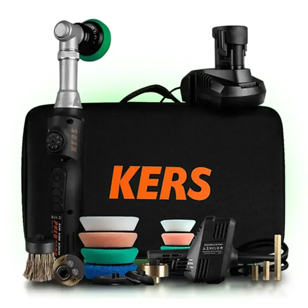 Mini politriz roto-orbital e rotativa Nano Híbrida Predator Kers (12v recarregável) — foto 3