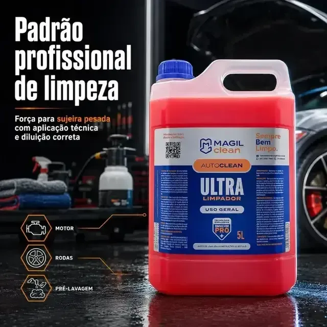 Multilimpador desengraxante Auto Clean Magilclean (5 litros) — foto 3