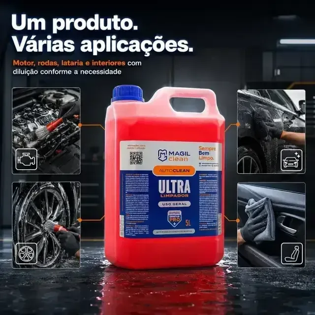 Multilimpador desengraxante Auto Clean Magilclean (5 litros) — foto 5