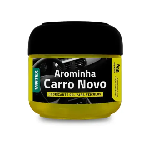 Odorizante Gel Para Veículos Arominha Carro Novo Vintex