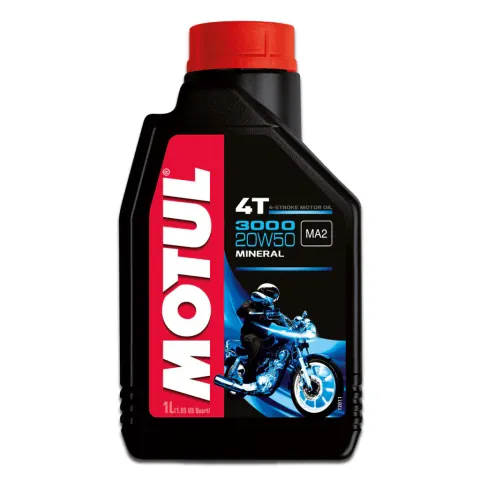 Óleo para motor Motul 3000 4T 20W50 (1 litro)