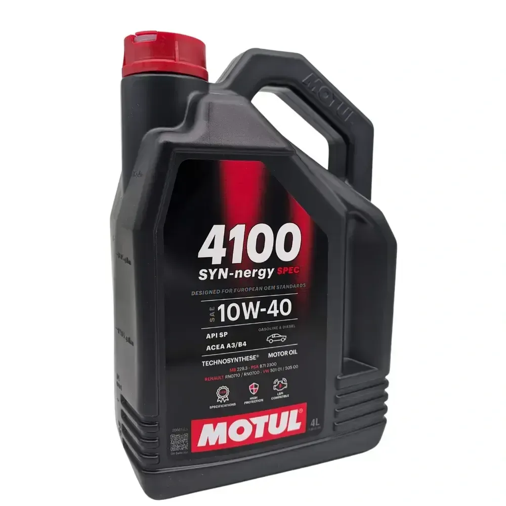 Óleo para motor Motul 4100 SYN-nergy spec 10W40 (4 litros) — foto 3