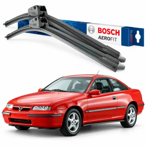 Par palhetas limpadoras de para-brisa Chevrolet Calibra Aerofit Bosch (19" / 19")