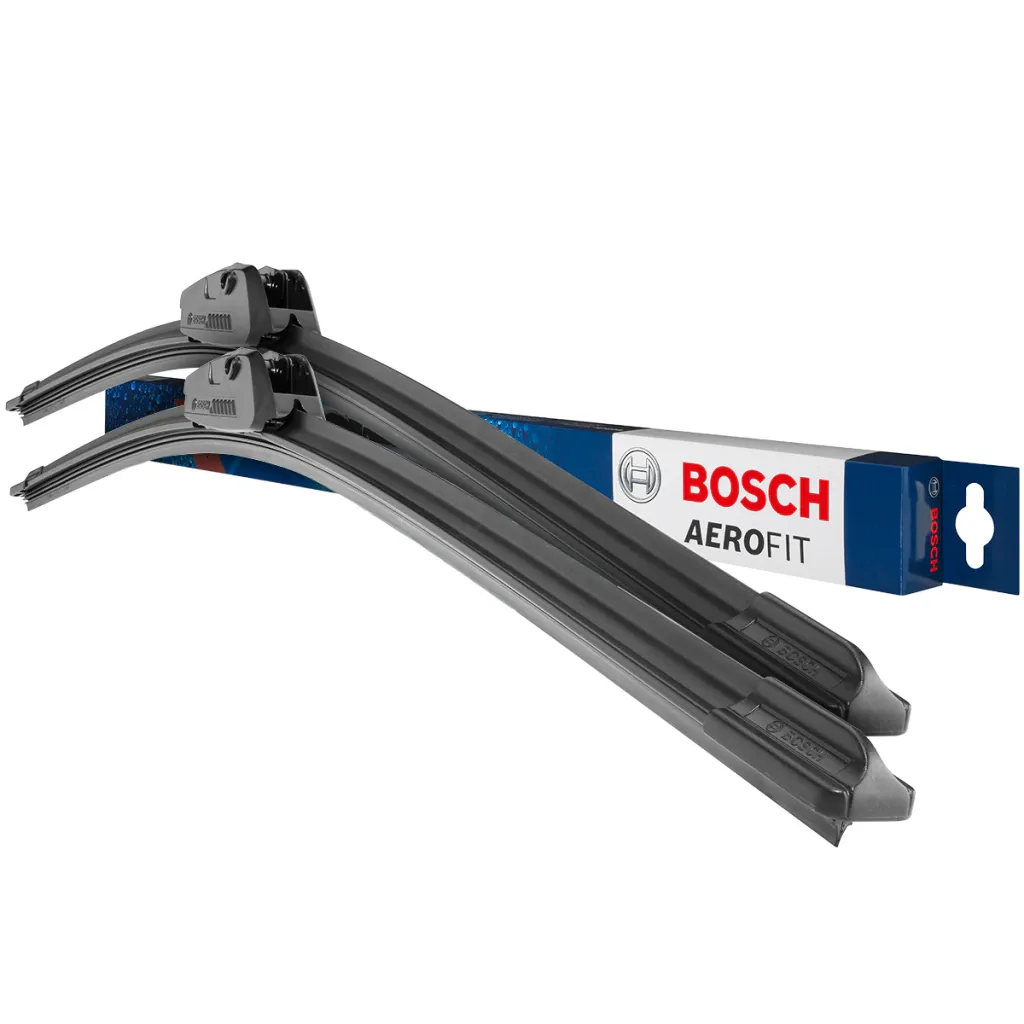 Par palhetas limpadoras de para-brisa Chevrolet Omega 1998 a 2007 Aerofit Bosch (22" / 20")