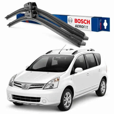 Par palhetas limpadoras de para-brisa Nissan Livina / Grand Livina Aerofit Bosch (24" / 14")