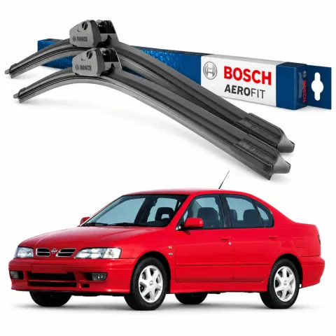 Par palhetas limpadoras de para-brisa Nissan Primera Aerofit Bosch (21" / 19")